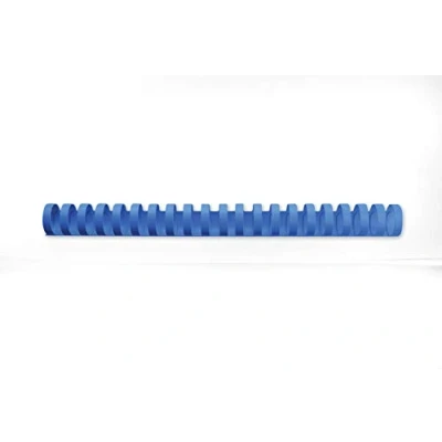 Image of GBC CombBind Binding Combs, 25 mm, 225 Sheet Capacity, A4, 21 Ring, Blue, Pack of 50, 4028242
