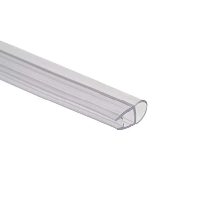 Image of Croydex Rigid Shower Screen Tube Seal Kit Fits 4 6 mm Thick Panels, 1000mm