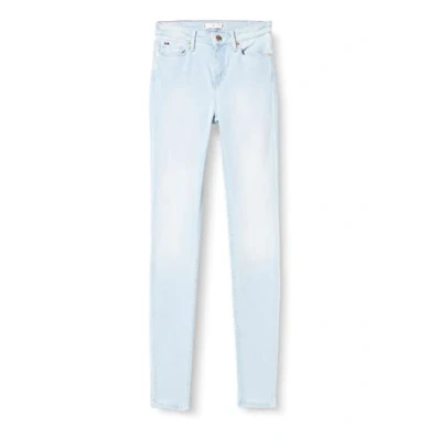 Image of Tommy Hilfiger Women TH Flex Como Skinny Jeans Stretch, Blue (Lily), 30W / 32L