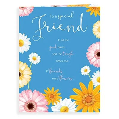 Image of Piccadilly Greetings Luxury Beautiful Contemporary Birthday Card Special Friend 8 x 6 inches Koko Designs, K70012