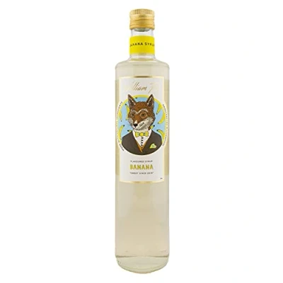 Image of William Fox Premium Banana Syrup 75cl