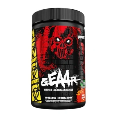 Image of MUTANT GEAAR 9.4g of EAA Powder + Arginine, 7g BCAAs, 4g Leucine, Electrolytes, Coconut Water, No Artificial Colours or Flavours 30 Servings Sweet Iced Tea 378g
