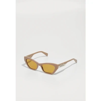 Image of Liu Jo Woman LJ807S 278 Sunglasses Bio inject Beige Ocher Squared Normal