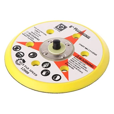 Image of 6 Holes Backup Sanding Pad Disc Backing for Paint Stripping/Paint Preparation Arbor Durable Thread Hook and Abrasive Tools