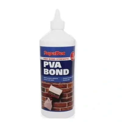 Image of ARA CHOICE SupaDec 1L PVA High Bond Strength Adhesive Primer &amp; Sealer Building Supplies Agent 1 Litre Multi Purpose Universal Bonding Material