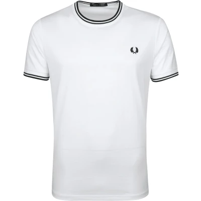 Image of Fred Perry T shirt White size XXL
