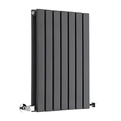 Image of Milano Capri Anthracite Horizontal Double Flat Panel Radiator 635mm x 413mm