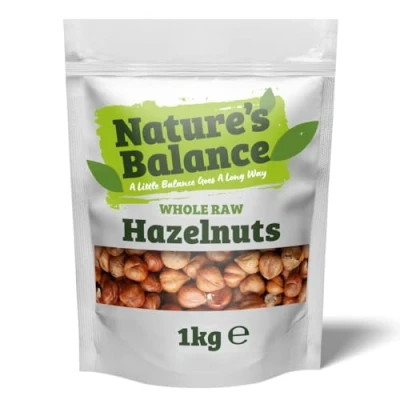 Image of Natures Balance Whole Raw Hazelnut 1kg