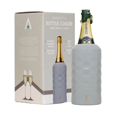 Image of Uberstar Grey Bottle Cooler