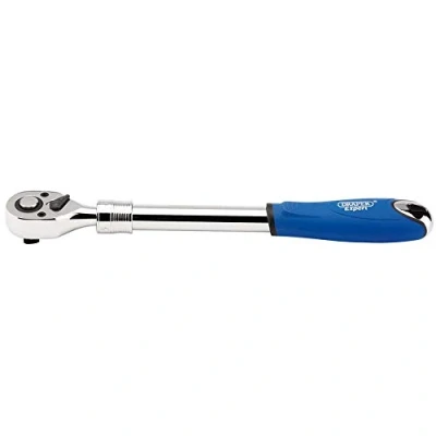 Image of Draper 72 Tooth Extending Reversible Ratchet, 1/2&quot; Sq. Dr.