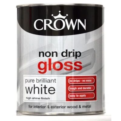 Image of Crown Retail Non Drip Gloss PBW 0.75 L