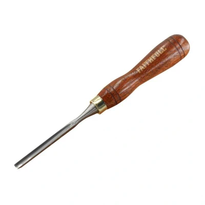 Image of Faithfull FAIWCARV1F FSC Straight Gouge Carving Chisel 6.3mm (1/4&quot;)