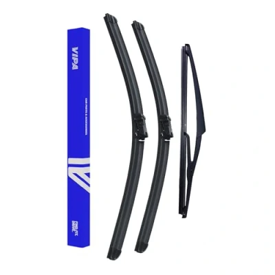 Image of Vipa Wiper Blade Set fits: NISSAN PULSAR Hatchback Oct 2014 to Feb 2019