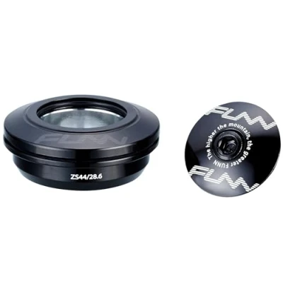 Image of Funn Descend Upper Headset ZS44/28.6, Zero Stack Angular Contact Bearing Headset, Durable and Lightweight Alloy for Mountain Bike, BMX Road Bike Gravel