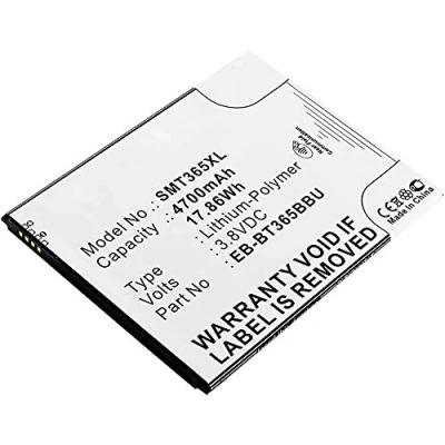 Image of subtel® Battery Replacement for Samsung Galaxy Tab Active/Tab Active 2 EB BT365BBC (NFC) Tablet PC Pad Substitute Power Pack 4700mAh Capacity