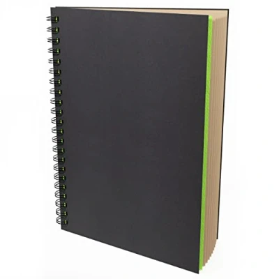 Image of Artgecko Tan Toned Sketch Book A4 Portrait 70 Pages (35 Sheets) 200gsm Card