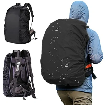 Image of FINDING CASE Waterproof Backpack Rain Cover, Rucksack Cover Snowproof for Hiking, Camping, Traveling, Outdoor Activities (35L)