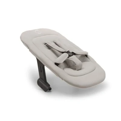 Image of Bugaboo Giraffe Newborn Baby Pack, For Babies 0 6 Months, Safety Indicators and 5 Point Harness, Ergonomic Design, Easy to Clean, White