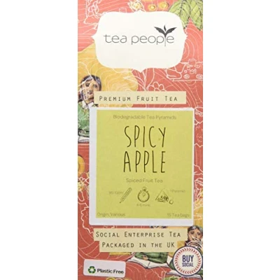 Image of tea People Spiced Apple 15 pyramids pack