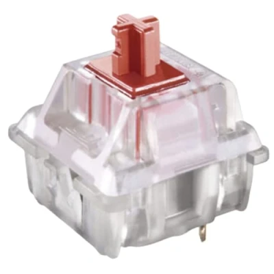 Image of Cherry MX Key Switches for Mechanical Gaming Keyboards Plate Mounted MX1AL1NA (Cherry RGB Red, 120 Pcs)