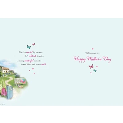 Image of Piccadilly Greetings Mother&#039;s Day Card 10 x 7 inches