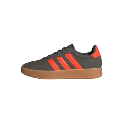 Image of adidas Men&#039;s Barreda Shoes, Charcoal/Impact orange/GUM10, 5.5 UK
