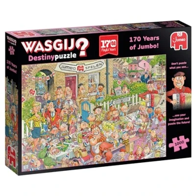 Image of Wasgij Destiny, 170 Year Special Edition 1000 Piece Jigsaw Puzzles for Adults Fun, Challenging &amp; Brainteasing Puzzle the Future 100% Recycled Cardboard 1000pcs Jumbo