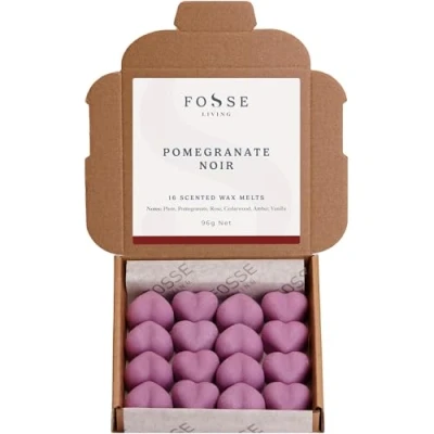 Image of Pomegranate Noir Strong Scented Wax Melts 16 Pack The Gift for Every Occasion Made in UK
