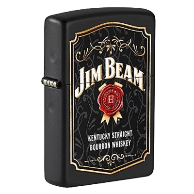 Image of Zippo Lighter, Brass, Black, One Size