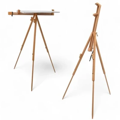 Image of Artina Universal Tripod Easel Porto Portable Field Painting &amp; Adjustable Art Stand Foldable Classic Display for Sketching Drawing