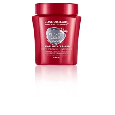 Image of Connoisseurs Silver Cleaner for Jewellery 236ml Polish Dip Necklaces, Rings &amp; Earrings Clean, Shine Protect