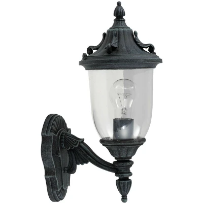 Image of Elstead Lighting Elkstone Outdoor Wall Lantern Verdigris, IP44