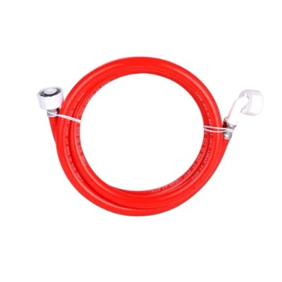 Image of Plumbright Red Washing Machine Hose 1.5m R WMH150