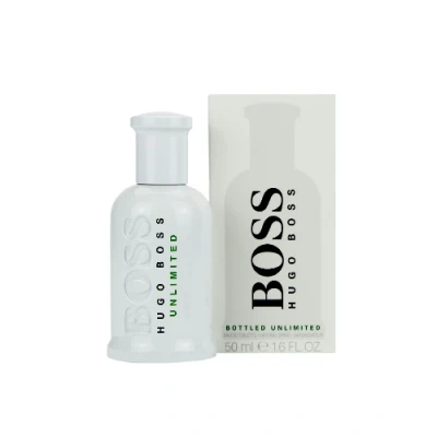 Image of Hugo Boss Mens Bottled Unlimited Eau de Toilette 50ml Spray For Him Rose One Size