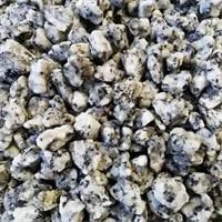 Image of Decorative Silver Grey Granite Stones 14mm 25kg 1sqm Pack 4x25kg Bags Landscaping Garden