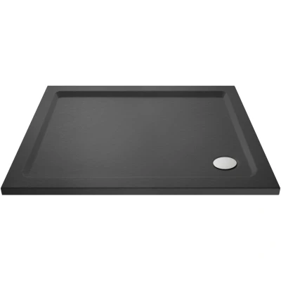 Image of 1200mm x 900mm Premium Rectangular Shower Tray Slate Grey