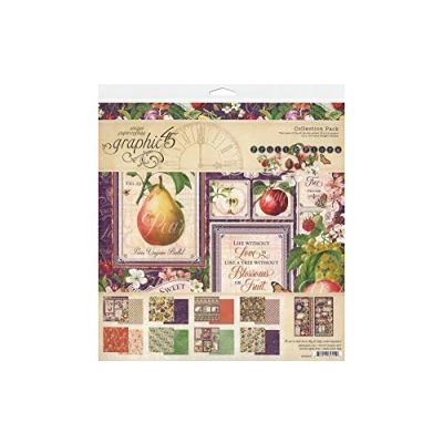 Image of Graphic 45 Fruit &amp; Flora COLLEC 12X12 Pack, Assorted, One Size