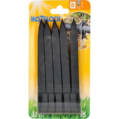 Image of Hozelock HOZ2770 Stake, 13 mm Pack of 5, Black