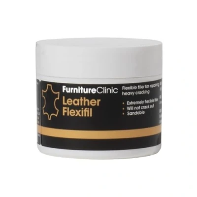 Image of Leather Flexifil Extremely Flexible Filler Used to Fix Cat Scratches, Holes &amp; Heavy Cracking in Sofas, Car Seats (50ml)