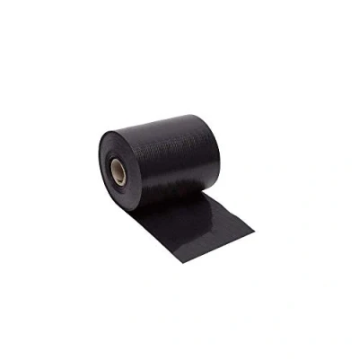 Image of Bond It Damp Proof Course (DPC) Membrane 100mm X 30 Metre roll Flexible, Durable, Safe and Clean to Handle Meets BS6515. Embossed Assist Mortar Adhesion Cost Effective dpc, Black, DPC100
