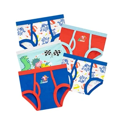 Image of George Pig Boys Briefs Age 4 to 5 Years Multicoloured