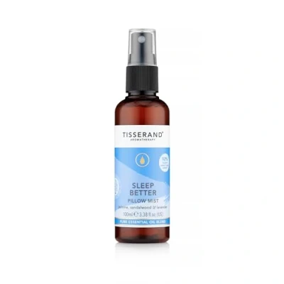 Image of Tisserand Aromatherapy Sleep Better Pillow Mist Spray Lavender, Jasmine &amp; Sandalwood Essential Oils 100 Percent Natural Pure ml (Packaging may vary)