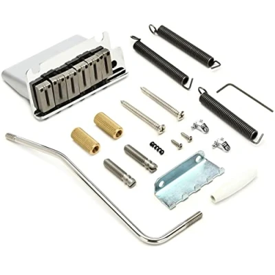 Image of Fender American Series Stratocaster® (&#039;86 &#039;07) Tremolo Bridge Assembly (Chrome)