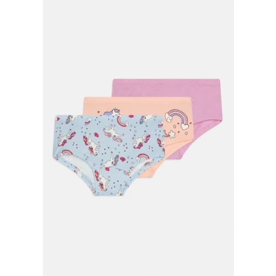 Image of Lindex Hipster Unicorn 3 PACK Pants for kids, Size: 7 8y, Light pink