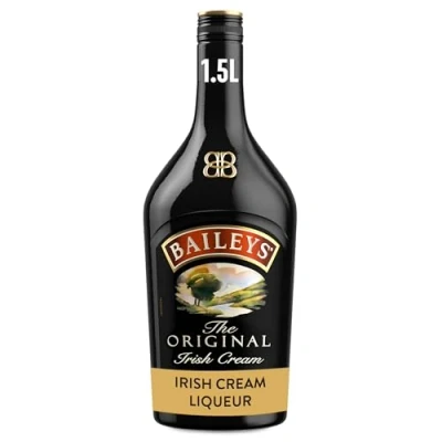 Image of Baileys Original Irish Cream Liqueur 17% vol 1.5L Fine Whiskey Spirits Dairy Rich Chocolate &amp; Vanilla Flavours Great Over Ice or in Coffee