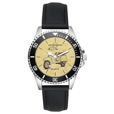 Image of KIESENBERG Gift for Vespa PX Motorcycle Driver Fans Watch L 20424
