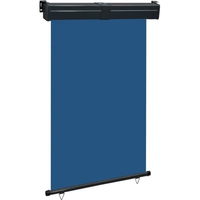 Image of vidaXL Balcony Side Awning 125x250 cm Blue