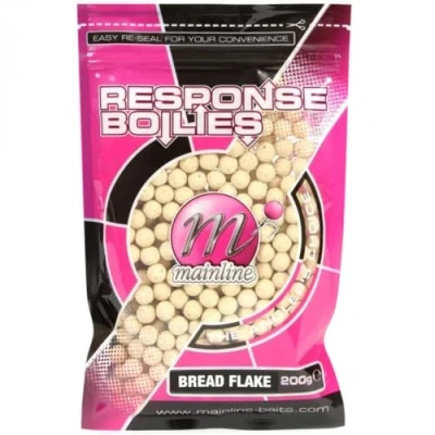Image of Mainline Response Range Shelf Life Boilies Bread Flake 10mm (200g)