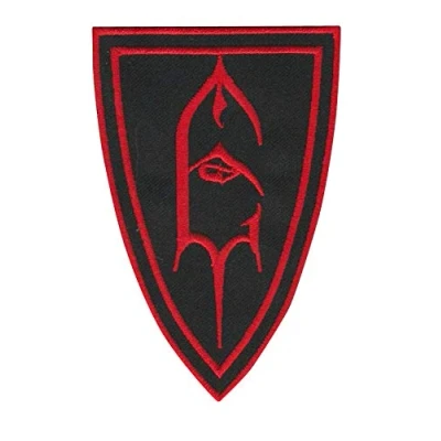 Image of Emperor Black Metal Band Patch Badge Embroidered Iron on Applique Souvenir Accessory