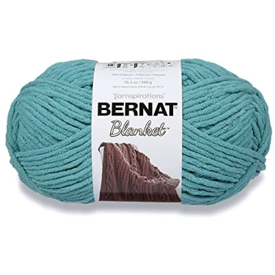 Image of Bernat Yarn Blanket, Light Teal, 300g